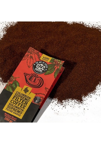 Oze Colombian Supremo Filtre Kahve 250G Moka Pot