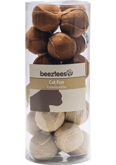 Hnrlıshp Beeztees Kedi Oyuncağı, Top, Peluş, Çeşitli Renklerde, 4cm