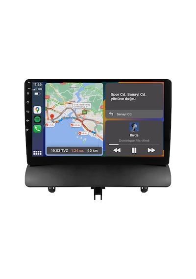 Ford Courier Titanium Android Multimedya Sistemi 2013-2024 Crv-4862xr 9"