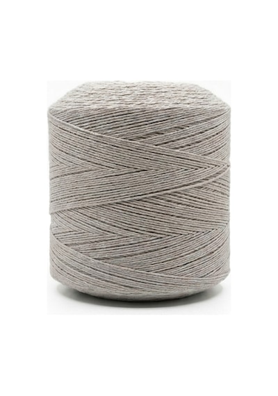 1 Kg Pamuklu El Örgü İpi Runner İpi- Amigurumi Koton İp Punch İpi Motif Açık Bej Renk