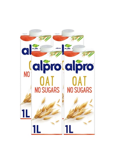 Alpro Şekersiz Yulaf Sütü 4 x 1 L