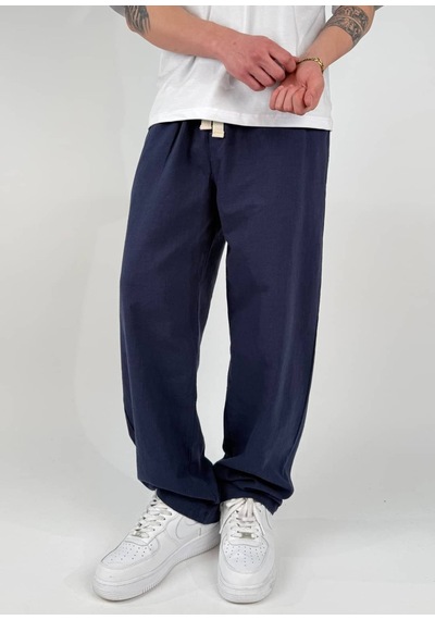 Zaee Keten Baggy Pantolon Çok Renkli