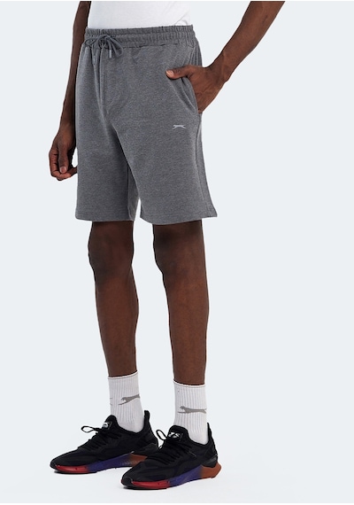 Slazenger KALLIE Erkek Cepli Gri Şort