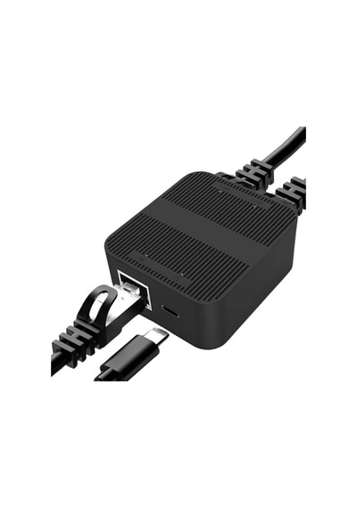 2 Port Ethernet Switch Çevirici Çoklayıcı 2 Portlu Manuel Ağ Anahtarı 1000mbps Hız Desteği İle 2 Giriş 1 Çık