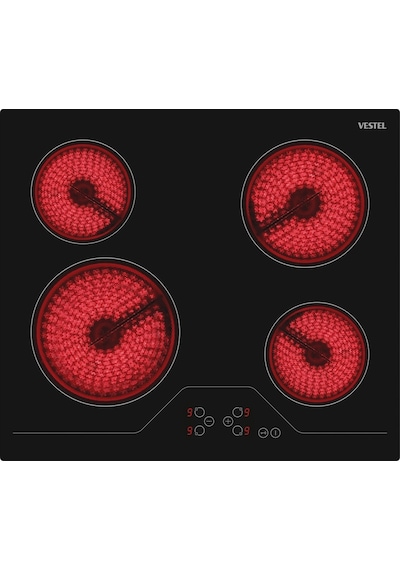 Vestel AO-6330 S Ankastre Ocak Siyah
