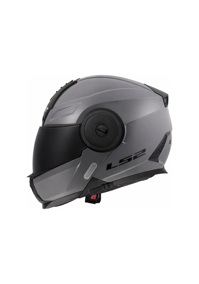 Ls2 Scope 2 Nardo Gri Kask Siyah Vizör Nardo Gri