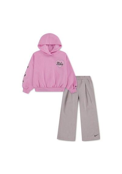 Nike Nıke Juxta-gırl Wıde Leg Pant Şardonlu Pamuklu Kız Çocuk Eşofman Takım 36p313 G5e