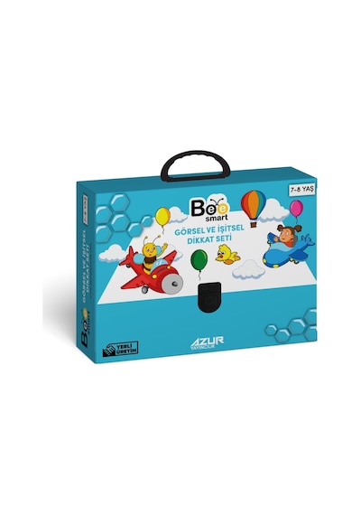 Bee Smart Görsel ve İşitsel Dikkat Seti 7-8 Yaş