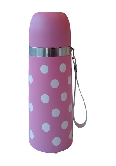 Sema Baby Puantiyeli Bebek Termosu 350 ML - Pembe