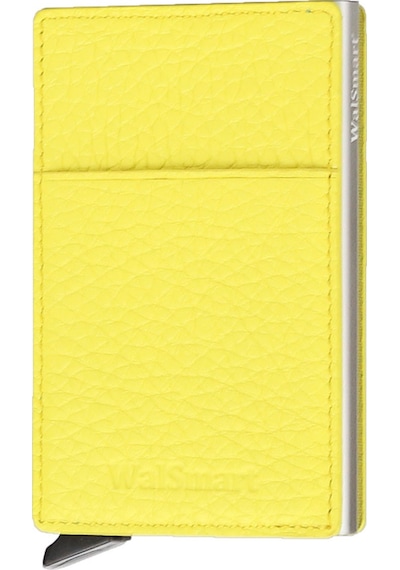 Walsmart Pocket Flotur Akıllı Mekanizmalı Deri Cüzdan Sarı