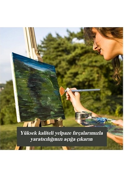 Sentetik Yelpaze Fırça No 6
