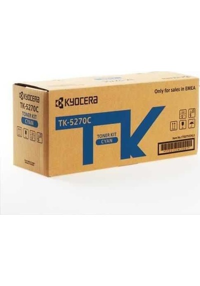 Kyocera TK-5270C Cyan Mavi Fotokopi Toneri Ecosys M6230ci