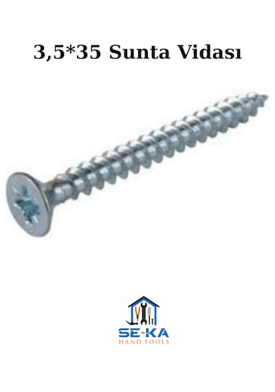 3,5 35 Sunta Vidası 50 Adet 3.5 x 35 MM