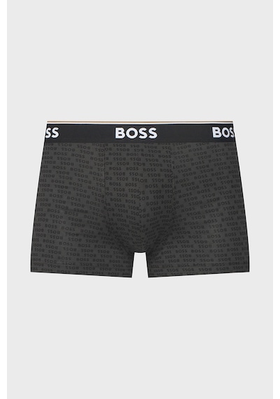Boss Logolu 3 Pack Boxer Erkek Boxer 50554443 024 Siyah
