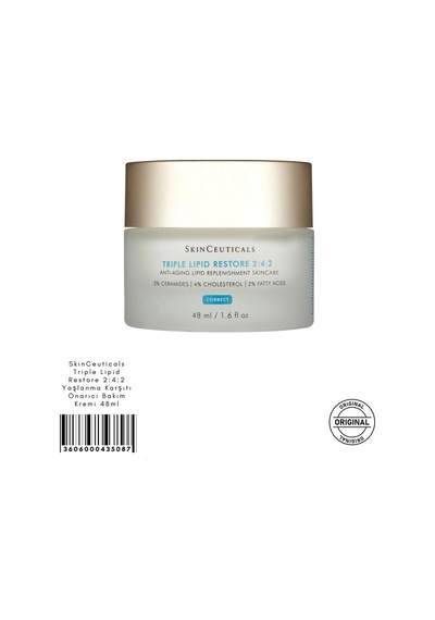 Cildi Tazeleyici Triple Lipid Restore 2:4:2 Yaşlanma Karşıtı Onarıcı Bakım Kremi 48ml