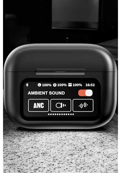 Mey İthalat Bluetooth Kulaklık Kablosuz Ekranlı Anc/enc Destekli Dokunmatik Diğer