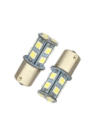 Space Tek Duy Düz Tırnak Led Ampul 13Smd 3W 12V Mavi / Laam696