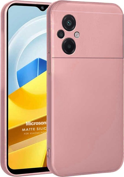 Microsonic Matte Silicone Xiaomi Poco M5 Kılıf