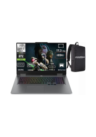 Lenovo LOQ 17IRX10 83JH006HTR-35 32 GB 2 TB SSD RTX5070 17.3" W11P Dizüstü Bilgisayar