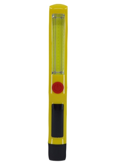 Haki Working Light 5W Mıknatıslı Pilli Fener Çift Cob Led Sarı