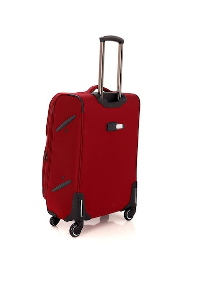 Mçs Lüx Kumaş Valiz Seti V117 Bordo