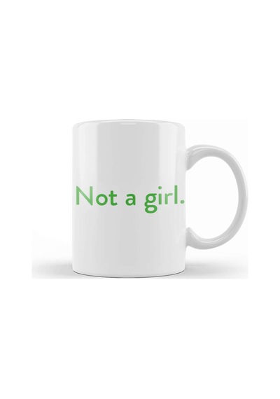 Not A Girl Janet The Good Place Kupa Bardak Porselen Karışık