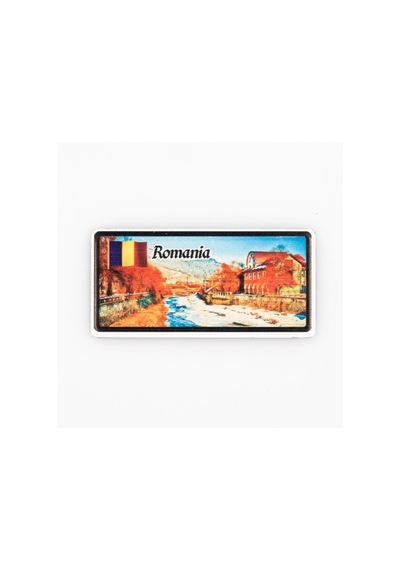 Romanya Temalı Plaka Magnet