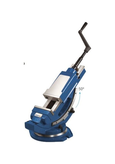 154mm 2 Açılı Hidrolik Makina Mengenesi Vertex