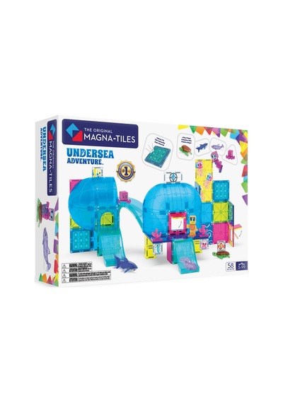 Magna-tıles - Undersea Adventure Manyetik Bloklar - 58 Parça