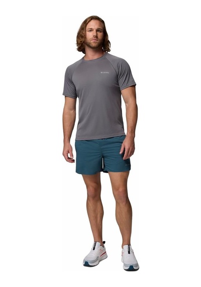 Columbia Alpine Chill Pro Erkek Teknik Kısa Kollu Tişört-9248 Koyu Gri