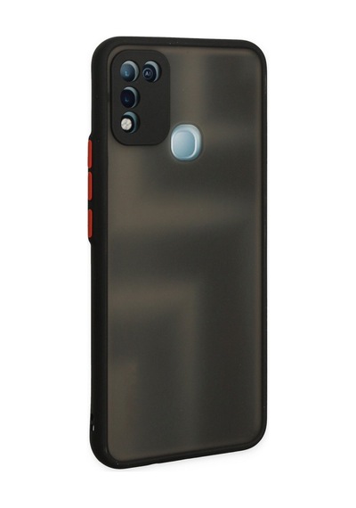 İnfinix Hot 10 Play Uyumlu Kılıf Montreal Silikon Kapak - Siyah