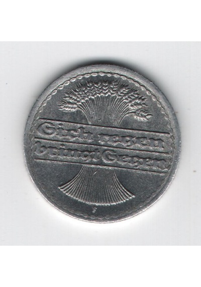 Almanya Weimar Cumhuriyeti 50 Pfennig 1922-f Mp2095