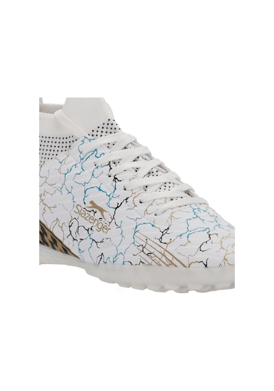 Slazenger CORNER Unisex Halı Saha Beyaz / Mavi Futbol Ayakkabısı