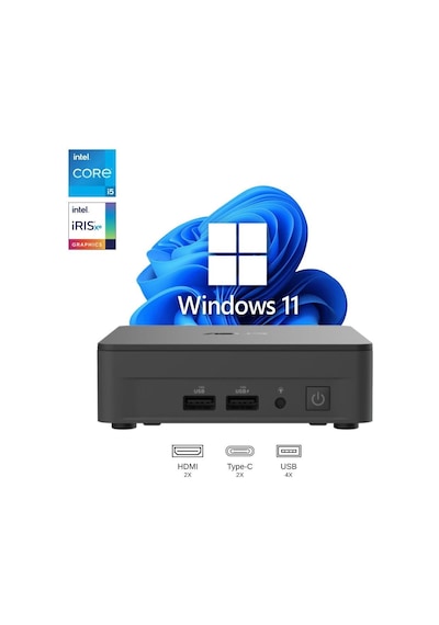 Asus NUC13 PRO NUC13ANKi5-A39 i5-1340P 32 GB 512 GB SSD W11P Mini Pc