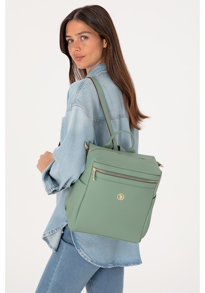 U.S. Polo Assn. Kadın Mint Çift Askılı Sırt Çantası 50319179-VR090