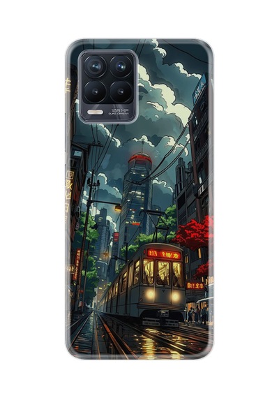 Realme 8 - 8 Pro Kılıf Boutique Baskılı Resimli Train Pcode -049