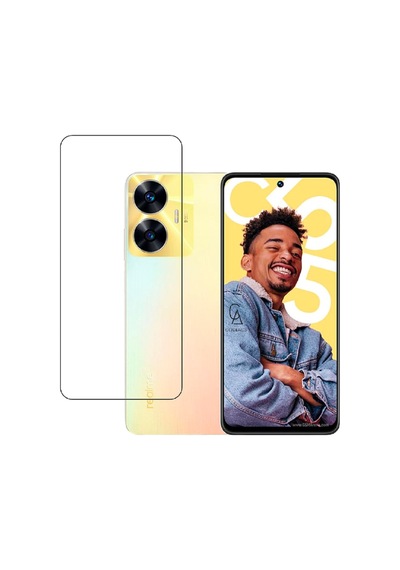 Realme C55 İle Uyumlu Ekran Koruyucu Şeffaf Temperli Kırılmaz Cam Ekran Koruyucu