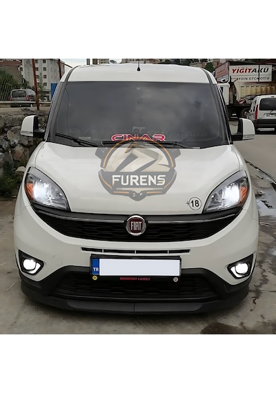 Fiat Doblo 4 2015-2023 Uyumlu H Lip Esnek Ön Lip 2 Parça Karlık Ön Ek Tampon Altı Dill