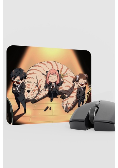 Spy Family Anime V4 - 22x18 Gaming Kauçuk Kaymaz Taban Mouse Pad Fare Altlığı