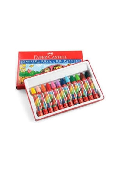 12'li Pastel Boya 12 Renk