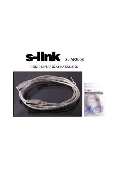 S-Link Sl-Af2003 3Mt Usb 2.0 Uzatma Kablosu