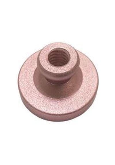 Mührü Mumu Damga 30mm Yuvarlak Boş Alüminyum Rose Gold Eloksal Kafa Diğer