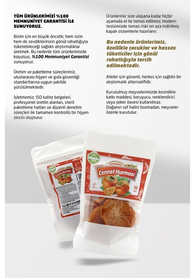 Kurutulmuş Cennet Hurması 60 G