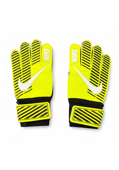 Kaleci Eldiveni Kaydırmaz Lateks Avuç İçi Futbol Kaleci Eldiveni Neon Sarı - Siyah