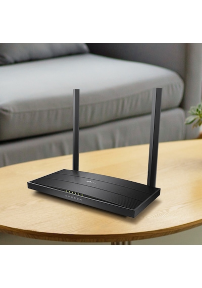 Tp-lınk Archer Vr400 V3, Ac1200, 4 Port, Dual Band Wifi, 1200mbps, 2 Anten, 3g-4g Usb Desteği, Vdsl2, Adsl2+ Modem