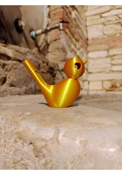 Sulu Düdük Kuş Sesi - Yaz Su Aktiviteleri Sarı