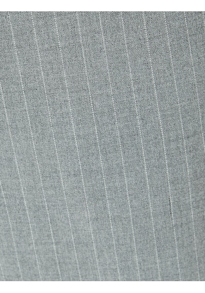 Koton Bol Paça Pantolon Beli Bağcıklı Cep Detaylı Gri Çizgili 4sak40190uw Gri Çizgili