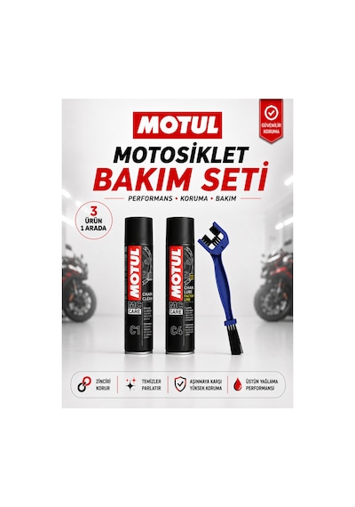 C1 Zincir Temizleme Ve C4 Zincir Yağlama Seti
