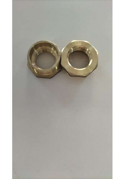 Sarı Pirinç Redüksiyon 1'' - 1 1/2'' - 2 Adet