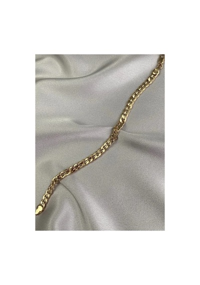 Lunarie Rose Gold Gurmet Zincir Bileklik Gurmet Zincir Gold Renk